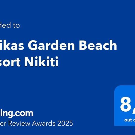 Finikas Garden Beach Resort Nikiti Exterior photo